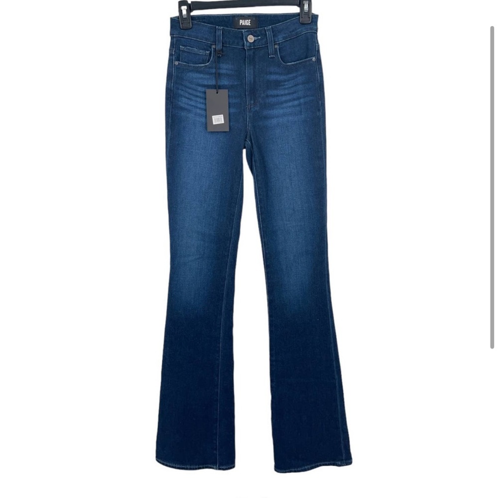 Paige Jeans High Rise Lauren Canyon high waist boot size 25